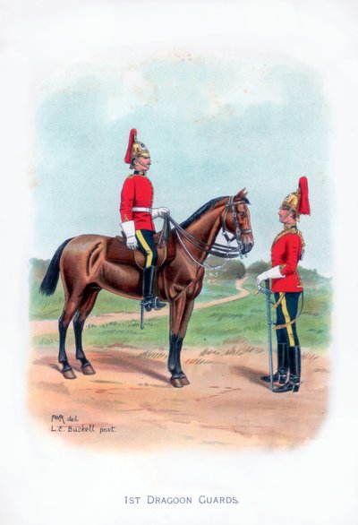 1° Dragoni della Guardia, 1915 da L. E. Buckell