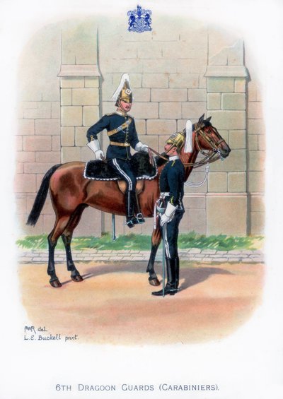 6° Dragoni Guardie Carabinieri, 1915 da L. E. Buckell