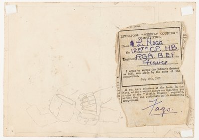 Sottomissione a un concorso di giornale, 1917 da L. Hogg
