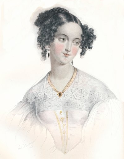 Maria Teresa, moglie del sedicesimo conte di Shrewsbury, 1834 da L Mansion