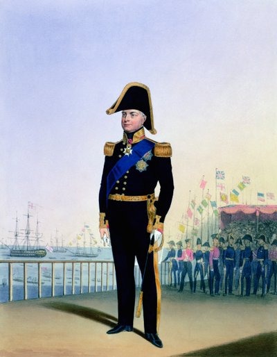 Guglielmo IV, Re del Regno Unito, c1830-1837 da L Mansion