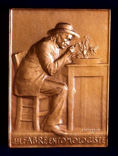 Jean Henri Fabre, entomologo francese, 1911 da L. Patriarche