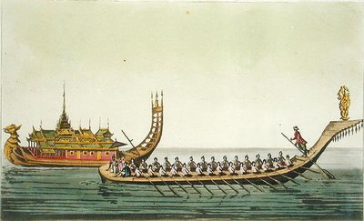 Navi birmane, illustrazione da 