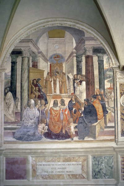 Vita di San Benedetto da L. Signorelli