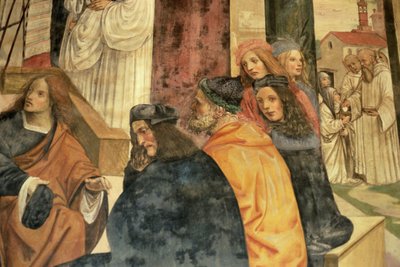 La vita di San Benedetto (dettaglio) da L. and Sodoma, G. Signorelli