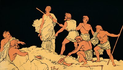 Antigone e il corpo di Polinice da Lachmann