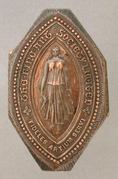 Sigillo della Compagnia della Società di Belle Arti da Lady  Butler