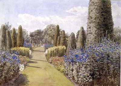 Il bordo erbaceo da Lady Alice Willoughby