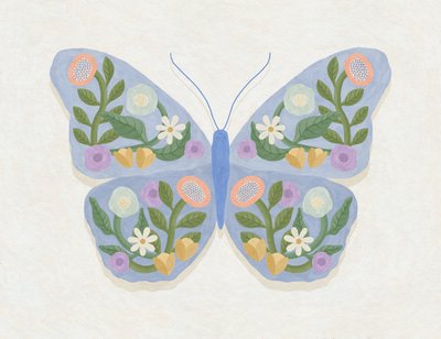 Fioriture Primaverili Farfalla, 2023 da Lady Ann de Borja