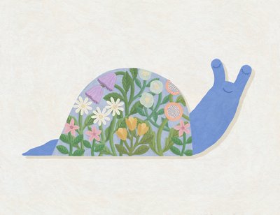 Fioriture primaverili lumaca, 2023 da Lady Ann de Borja