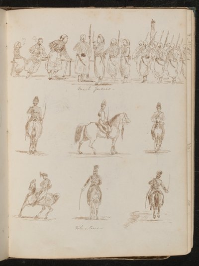 Studio di ventuno soldati da Lady Butler