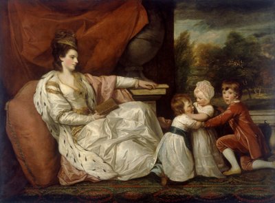 Lady Charlotte Williams-Wynn e i suoi tre figli maggiori, 1778 da Sir Joshua  Reynolds