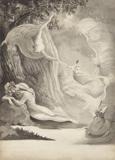 Il Sogno del Pastore, c.1820 da Lady Georgina North