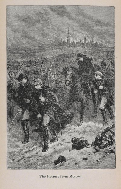 Ritirata da Mosca, illustrazione da 