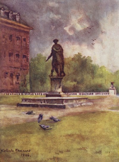 Statua di Carlo II, Ospedale di Chelsea da Lady Victoria Marjorie Harriet Manners