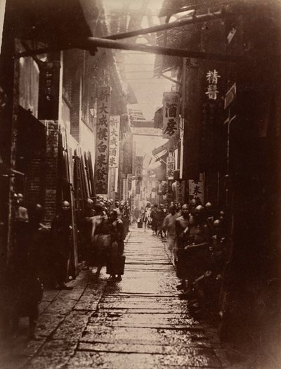 Commercial Street, Canton (recto) da Lai Fong (Afong Studio)