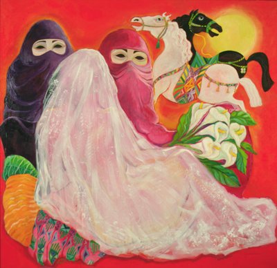 Sposa del deserto da Laila (Contemporary Artist) Shawa