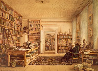 Ritratto di Alexander von Humboldt da Amadeo (after) Modigliani