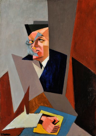 Ritratto di Tristan Tzara da Lajos Tihanyi