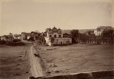 Moschea privata di Aurangzebe, Aurangabad da Lala Deen Dayal