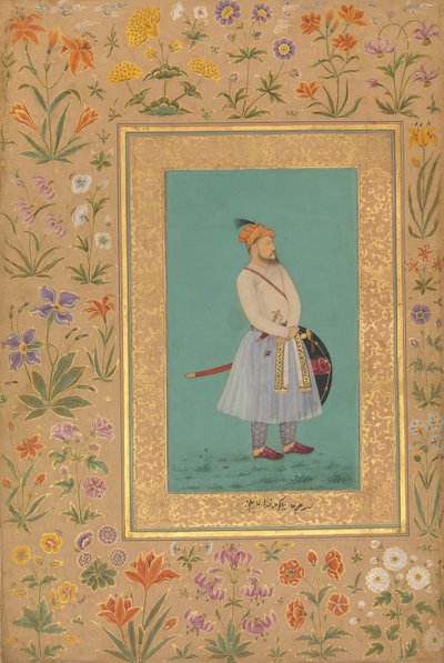 Ritratto di Qilich Khan Turani, Folio dall