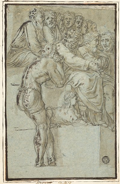 Scena di storia romana da Lambert Lombard