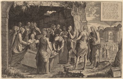 La resurrezione di Lazzaro da Lambert Suavius