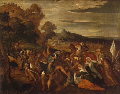 La via del Calvario da Lambert Sustris
