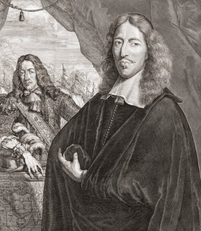 Johan de Witt alias Jan de Witt (a destra) e suo fratello Cornelis de Witt da Lambert de Visscher