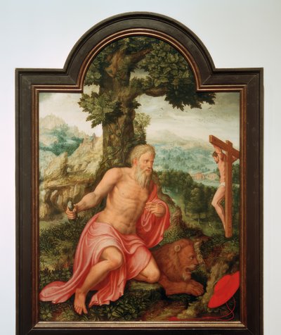 Paesaggio con San Girolamo da Lambert van Noort