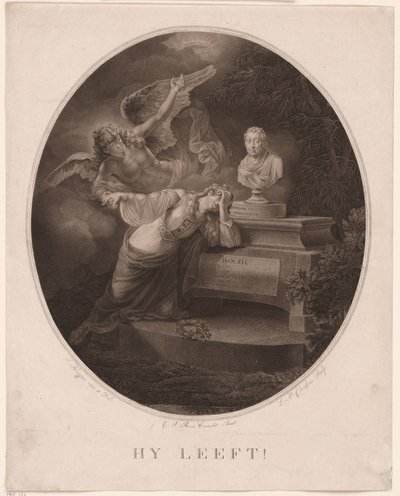Stampa commemorativa per Hendrik Hooft Daniëlsz. da Lambertus Antonius Claessens