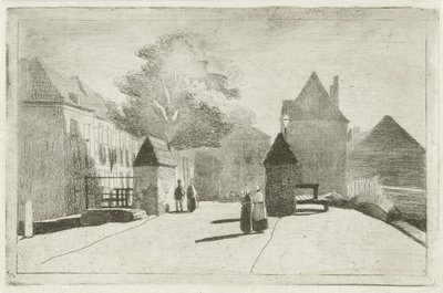 Veduta della città da Lambertus  Hardenberg