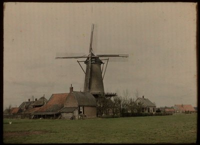 Mulino nel borgo Het Klompje (o: De Klomp), Zeist, sulla Koppeldijk da Lambertus Hendrik van Berk