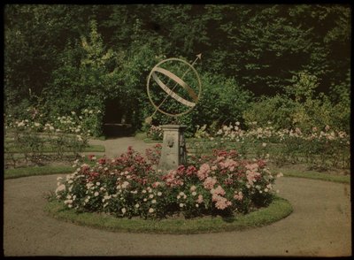 Meridiana nel giardino della casa Kersbergen, Zeist da Lambertus Hendrik van Berk