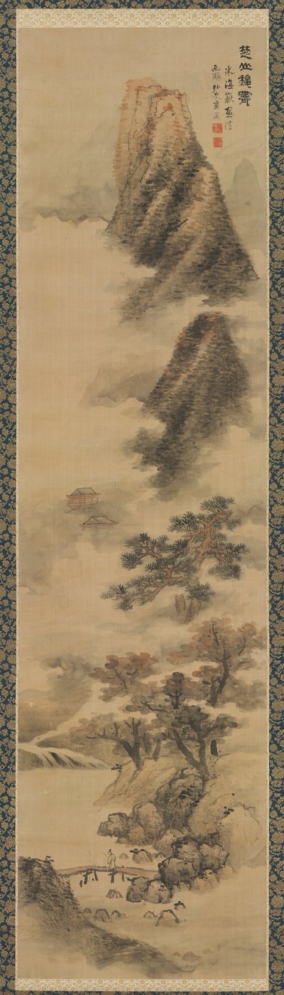 Schiarita delle Nebbie Autunnali nelle Montagne Chu da Lan Ying