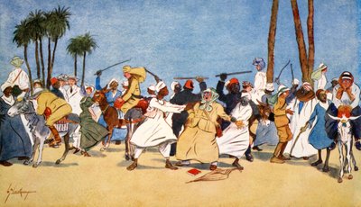 La battaglia del Nilo, 1908 da Lance Thackeray