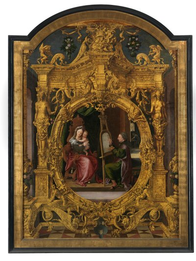 San Luca dipinge il ritratto della Vergine da Lancelot Blondeel