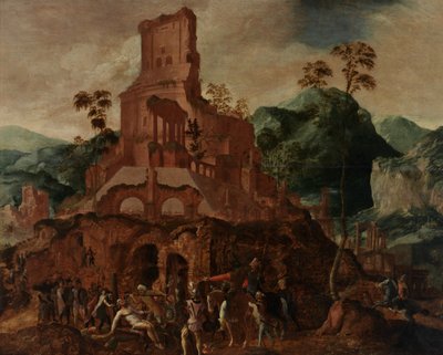 La morte di Marco Licinio Crasso da Lancelot Blondeel