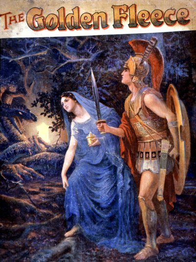 Giasone e Era, c.1900 (illustrazione) da Lancelot Speed