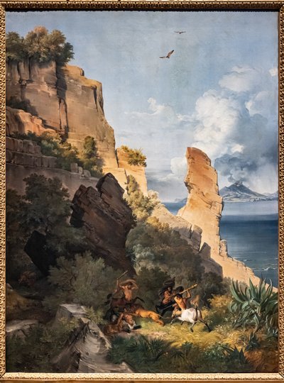 Paesaggio con caccia ai centauri da Lancelot Théodore Turpin de Crissé de Crissé