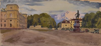 Palazzo di Gatchina, 1924 da Lanceray