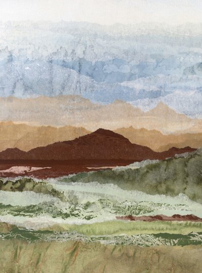 Strati astratti di montagna da Lara Eckerman