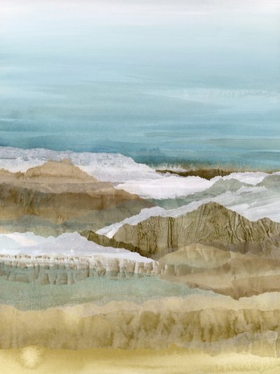 Strati astratti di montagna da Lara Eckerman