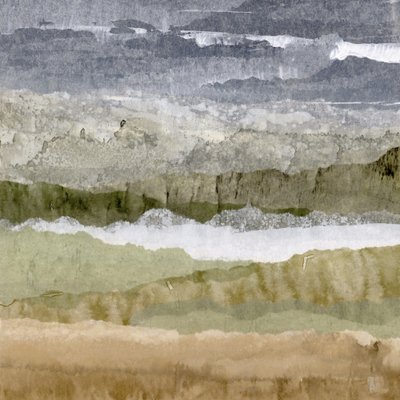 Paesaggio astratto dai toni tenui da Lara Eckerman