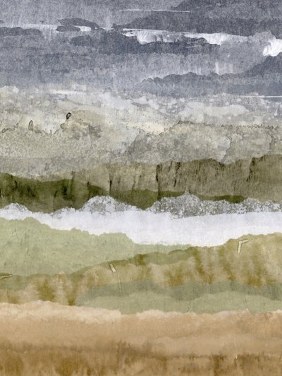 Paesaggio stratificato dai toni tenui da Lara Eckerman