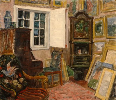 Interno dello studio da Lars Jorde