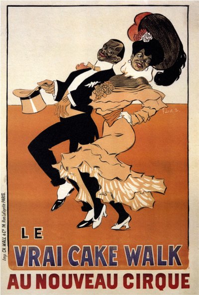 Le Vrai Cake Walk al Nouveau Cirque, c.1901-1902 da Laskowski