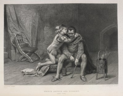 Il principe Artù e Hubert - Le opere di Shakspeare da Laslett John Pott