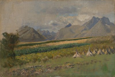 Alti Tatra da Strážky da Laszlo Mednyanszky