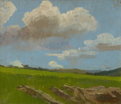 Paesaggio con nuvole da Laszlo Mednyanszky